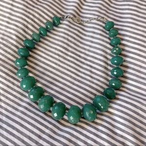 Anthropologie Chunky Gem Necklace